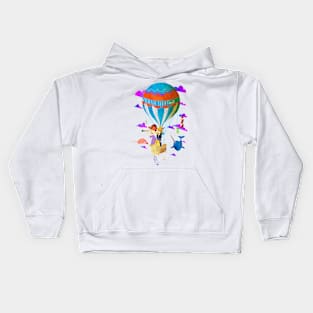 Celestial Light T-Shirt Design Kids Hoodie